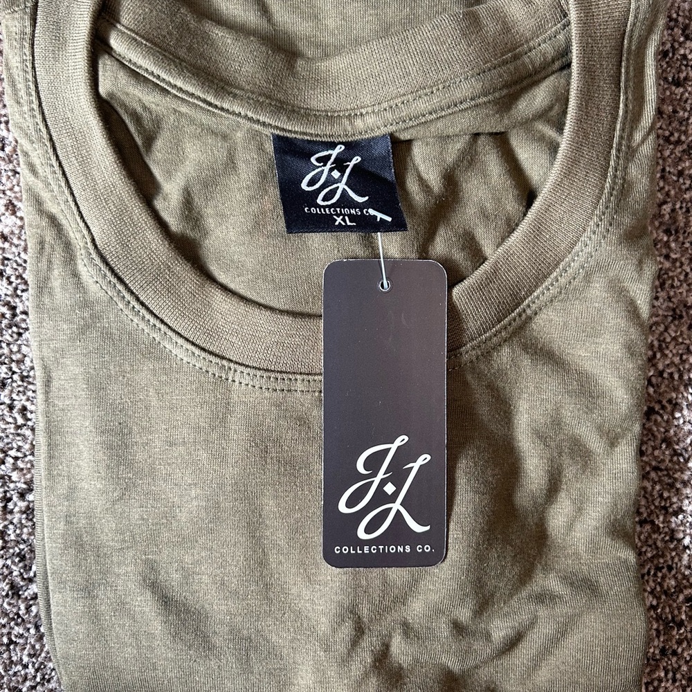 JJ Collections Co. Olive Green T-Shirt